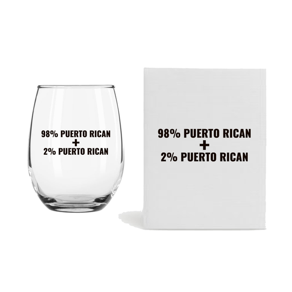 98% Puerto Rican + 2% Puerto Rican