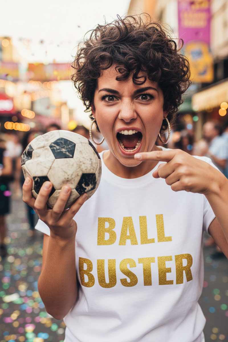 BALL BUSTER (EVEN THE BALL IS SCARED)😂