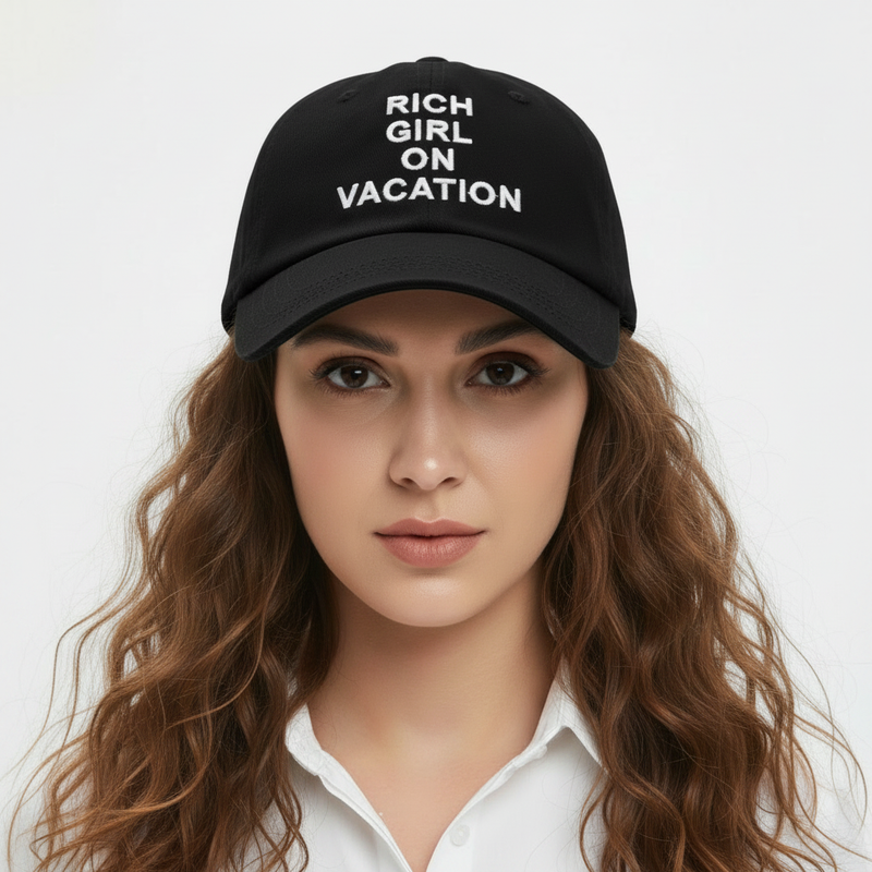 RICH GIRL ON VACATION CAP (ROOM SERVICE OF COURSE )