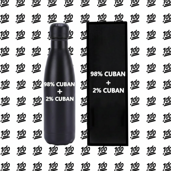 98% Cuban + 2% Cuban Bottle - 100% Wallpaper