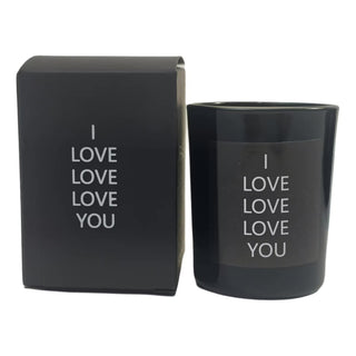 I LOVE LOVE LOVE YOU CANDLE SET OF 3