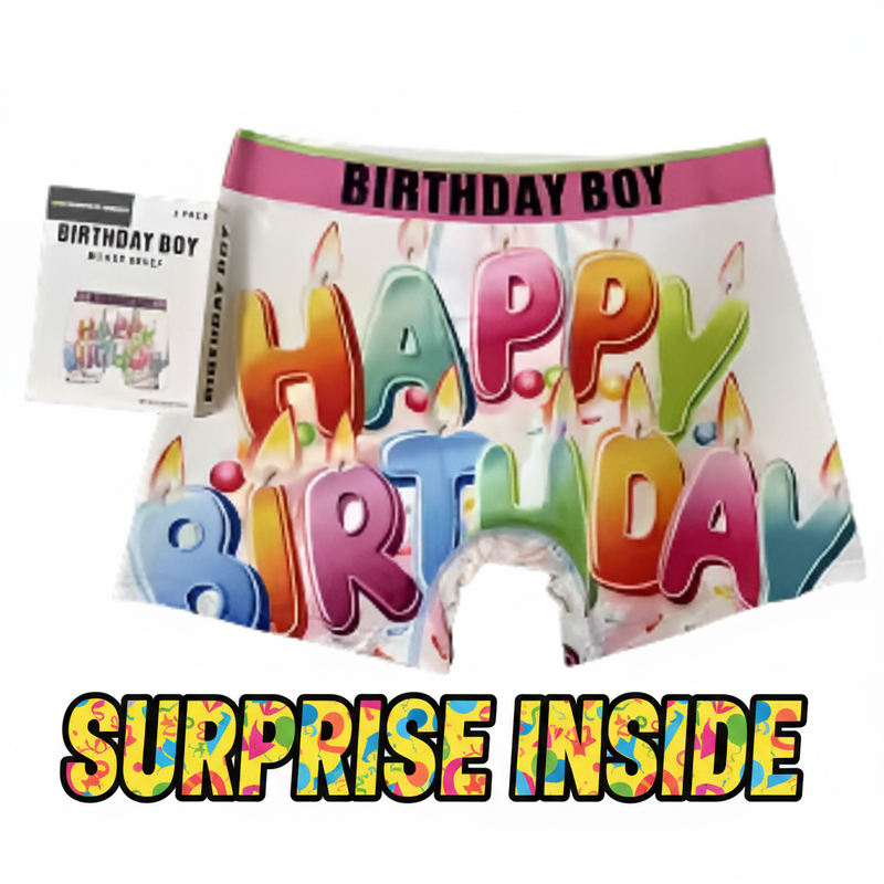 BIRTHDAY BOY UNDERWEAR