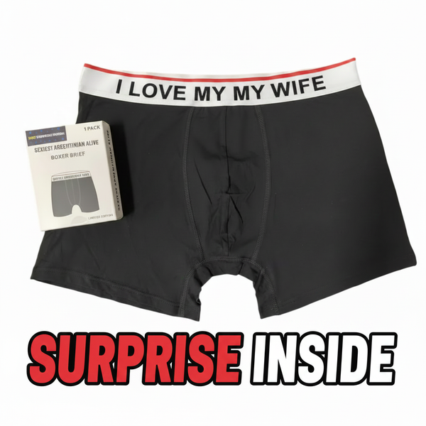I Love My Wife Underwear - Surprise Inside