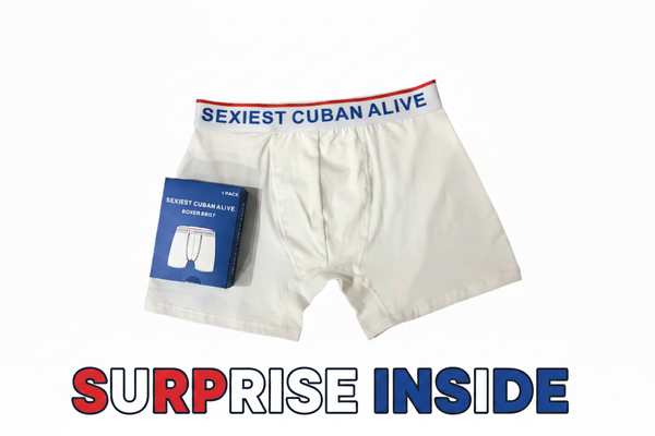 Sexiest Cuban Alive White - Surprise Inside Bigger
