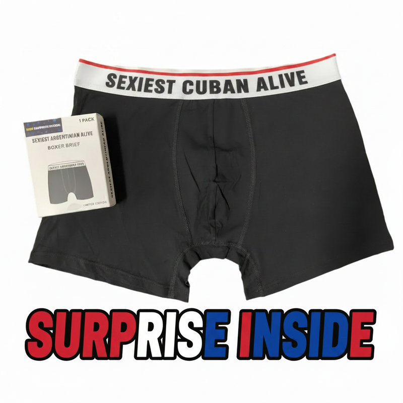 SEXIEST CUBAN ALIVE UNDERWEAR