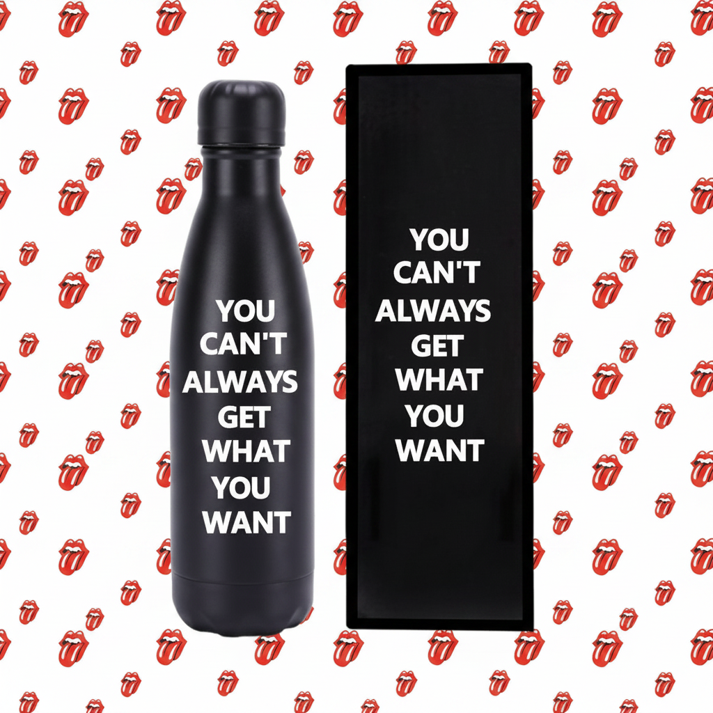 You Can't Always Get What You Want - Rolling Stones Tongue Pattern