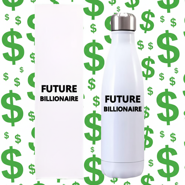 Future Billionaire Bottle - Dollar Sign Wallpaper