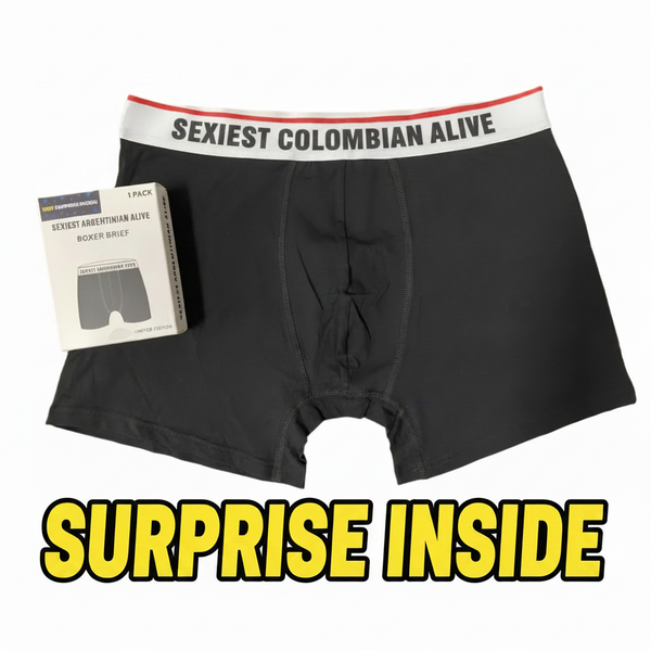 Sexiest Colombian Alive Underwear - Surprise Inside